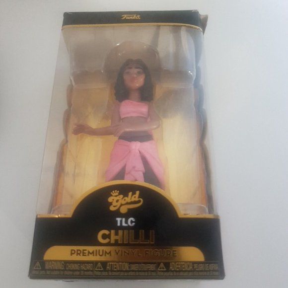 TLC Chilli Premium Vinyl Gold Funko Merch Doll In Original Box Figure - Picture 6 of 11